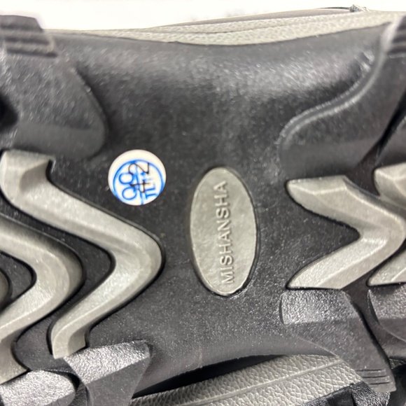 Mishansha Unisex Winter Boots Size 42, Men 9 - Women 11.5 Outdoor Lined, Leather - Picture 11 of 11